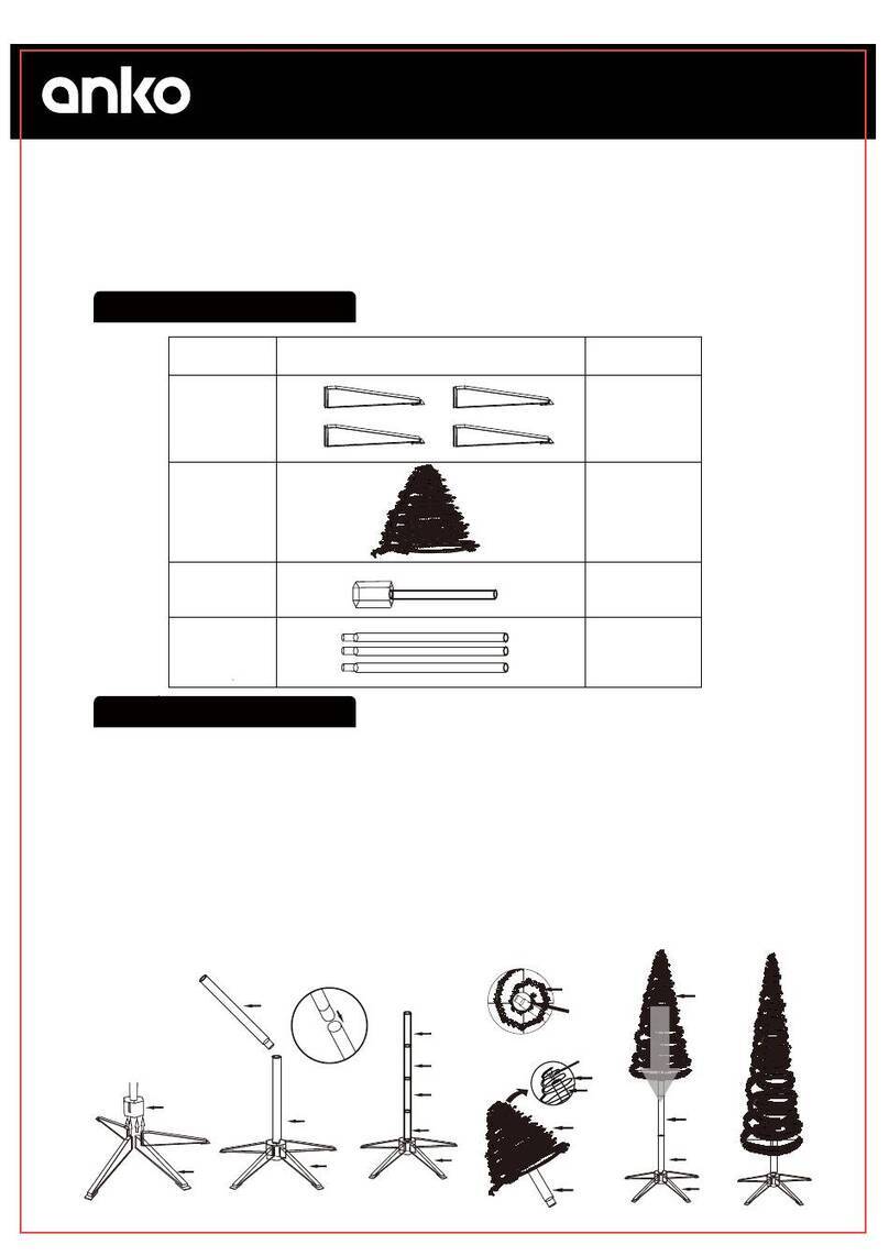 anko 43310852 Assembly instructions