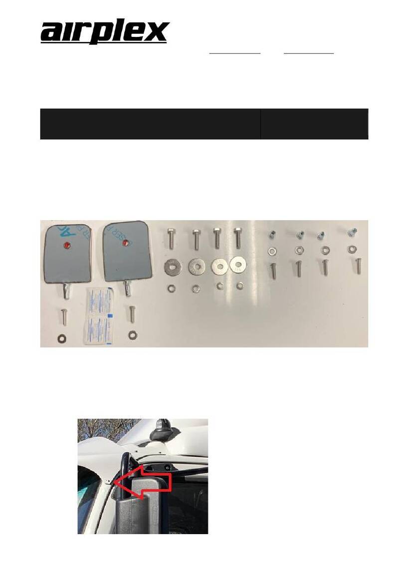 airplex FOTON AUMAN Fitting instructions