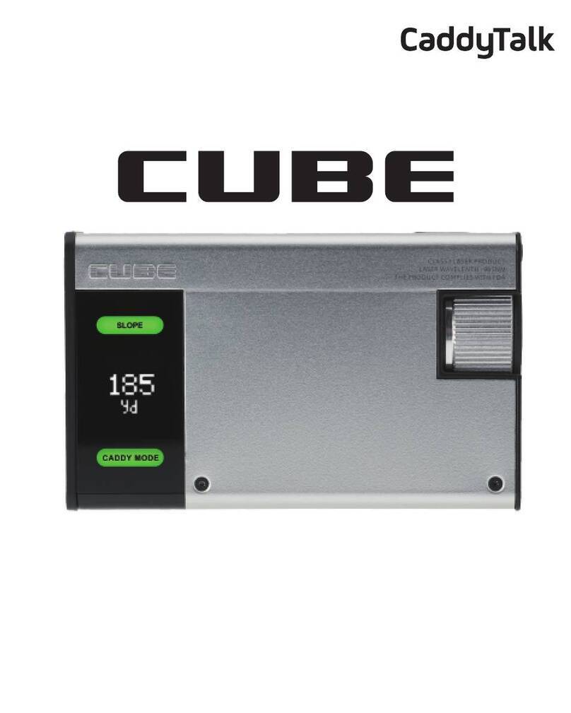 CaddyTalk CUBE manual