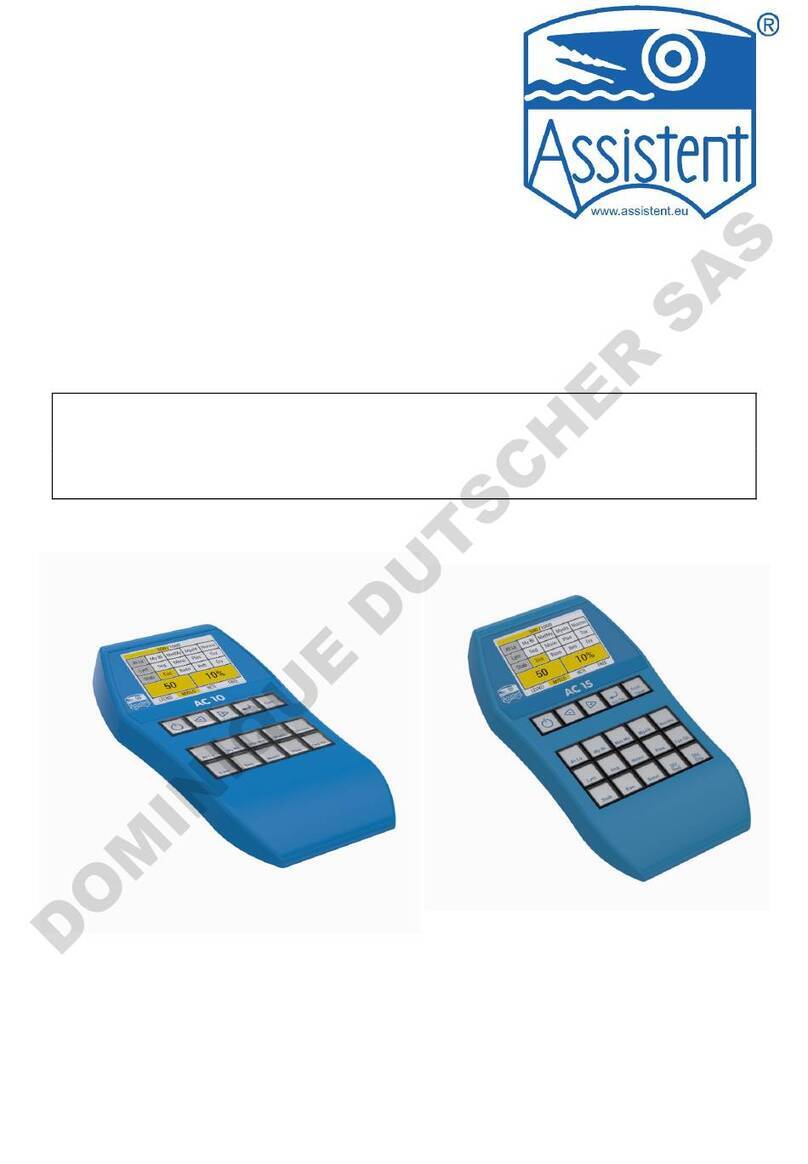 Assistent Counter AC-10 User manual
