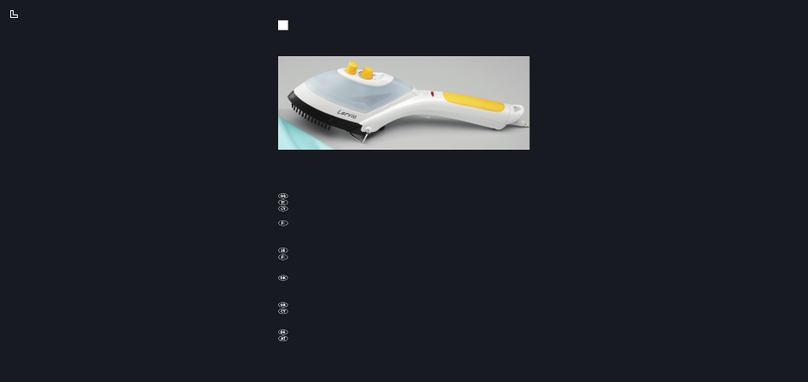 Lervia KH 1270 operating instructions