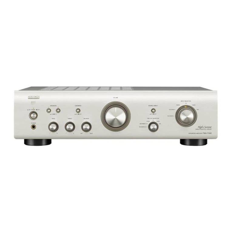 Denon PMA-710AE User manual
