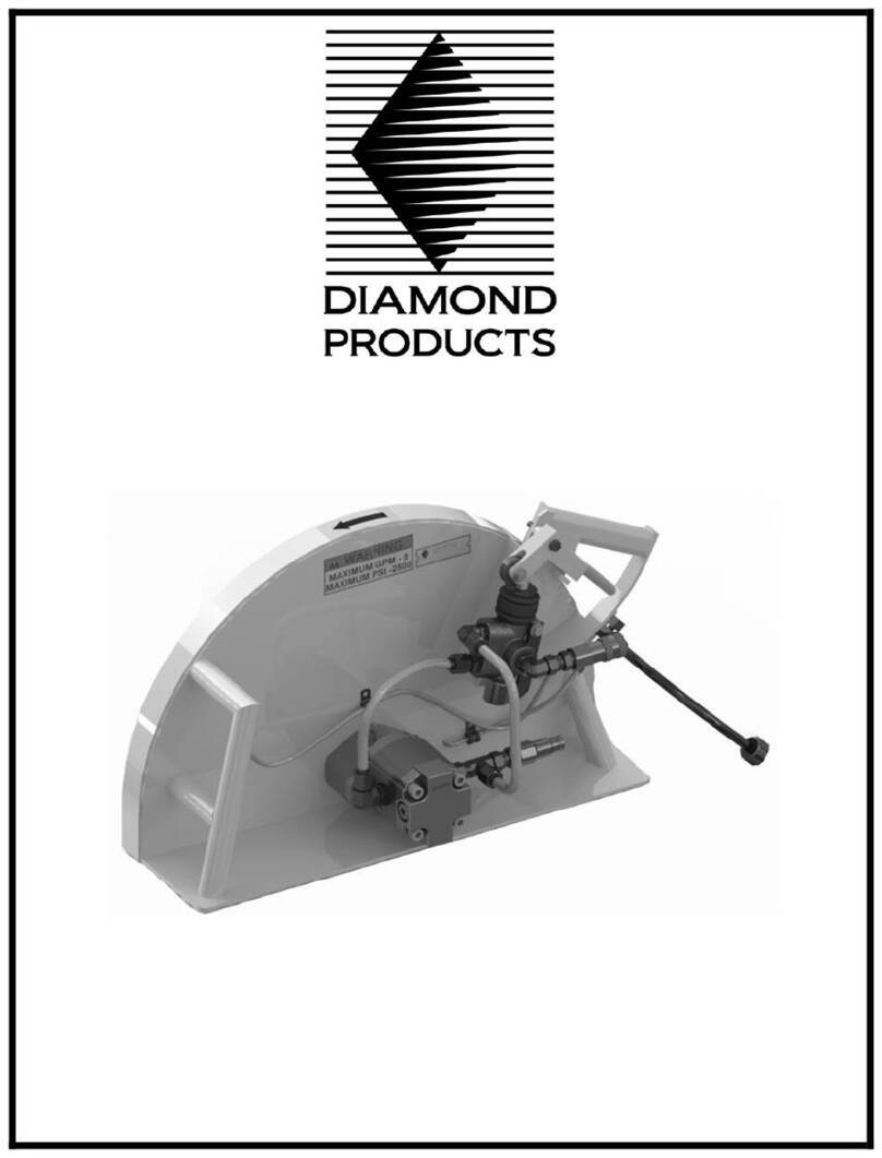 Diamond Products HS-24-F-8 parts manual Diamond Products HS-24-F-8 parts manual