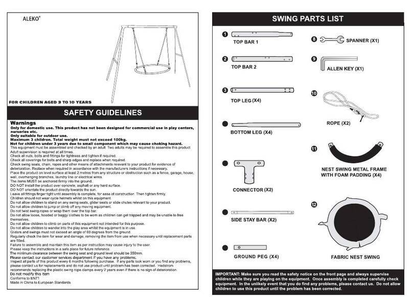 Aleko BSW07 manual