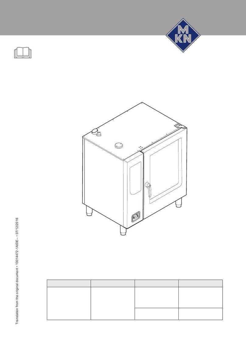 MKN FlexiCombi MagicPilot FKGCOD615 installation instructions