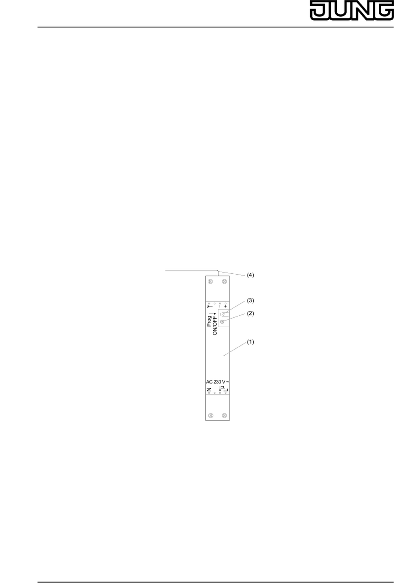 Jung FST 1240 EB User manual
