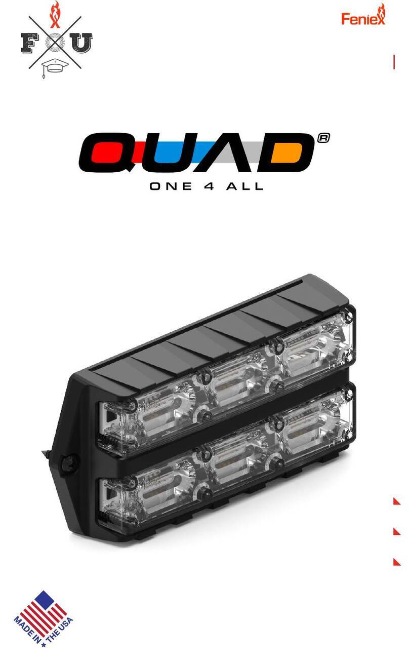 Feniex QUAD DUAL STACK manual