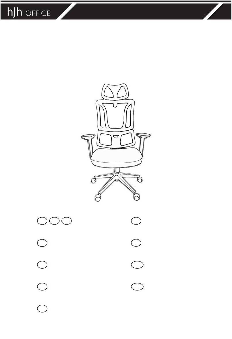 HJH office ERGOMY 719246 Assembly instructions