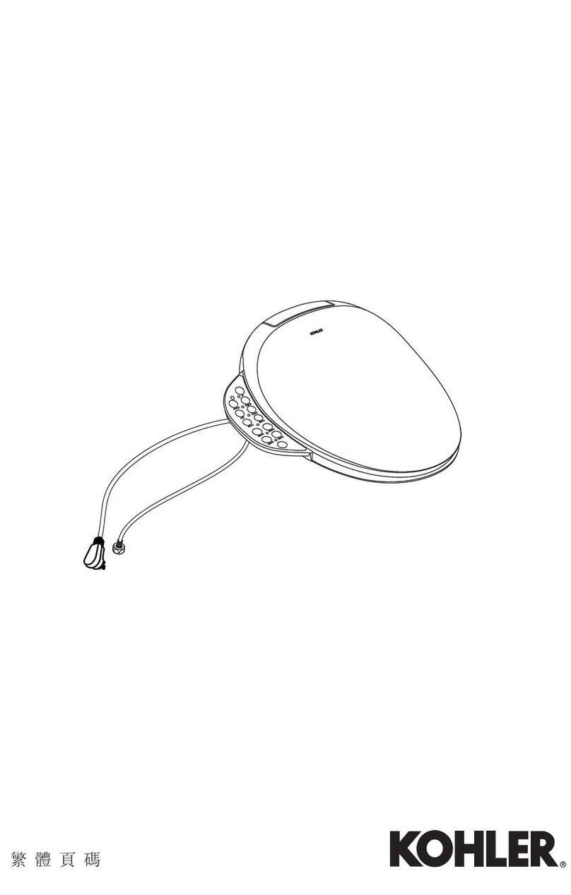 Kohler K-31333TW-0 User manual
