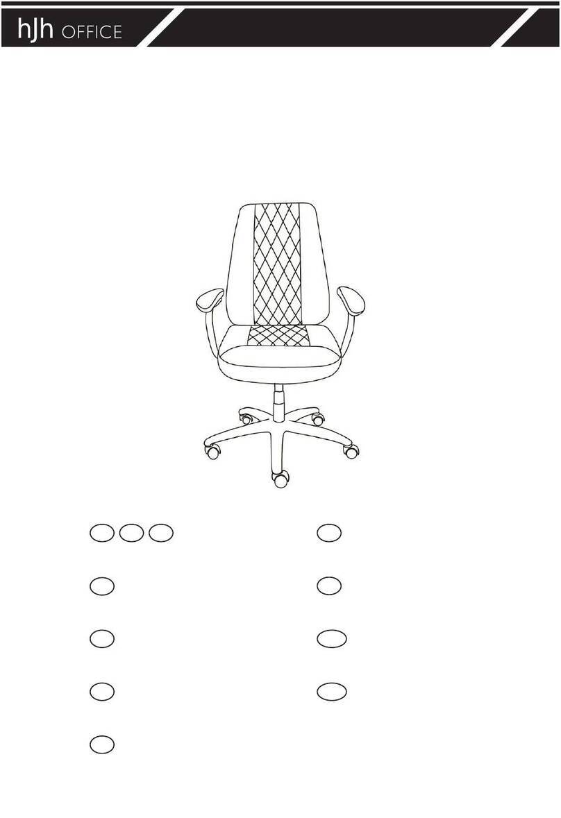 HJH office THEO I 729450 Assembly instructions