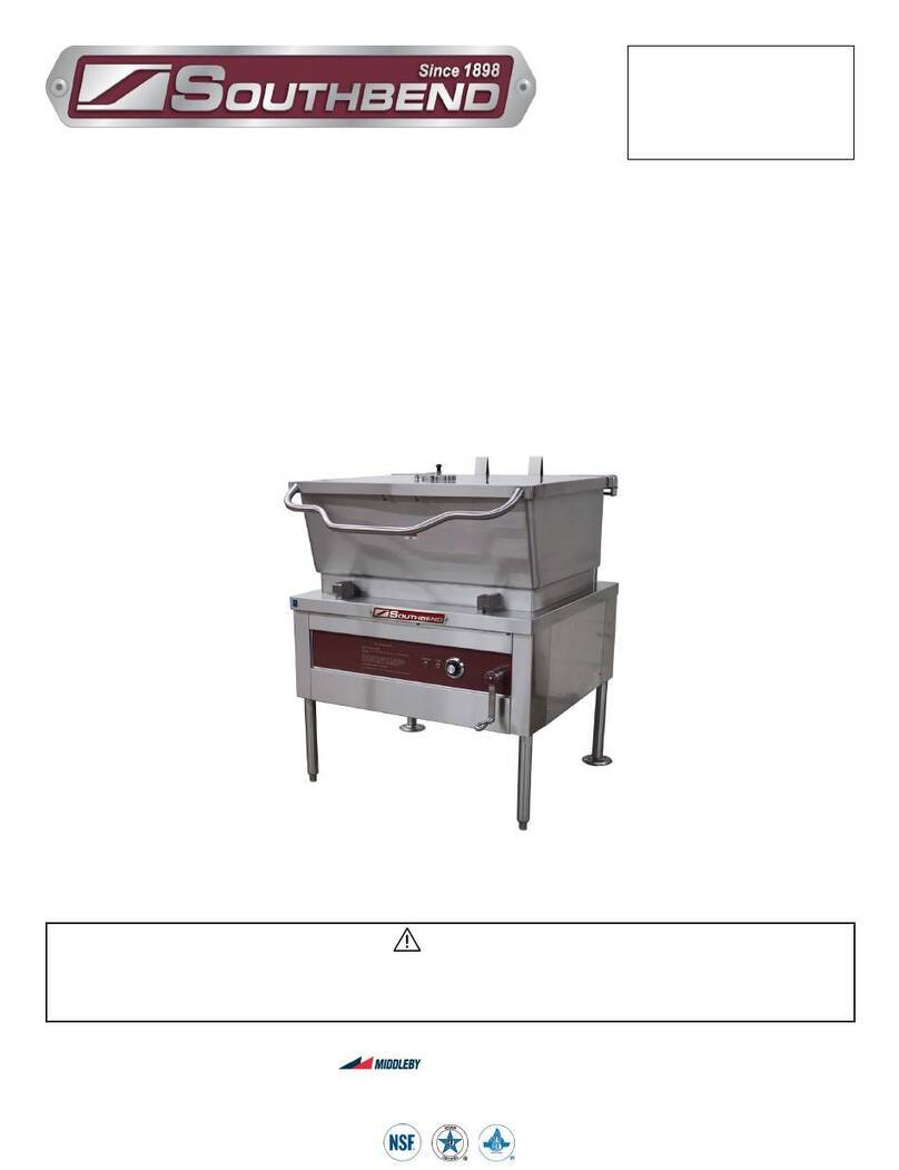 Southbend BGLM-40N Installation & operation manual