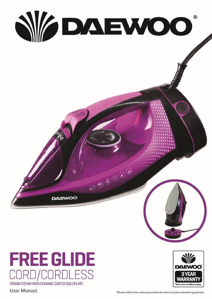 Daewoo FREE GLIDE SDA1592 user manual