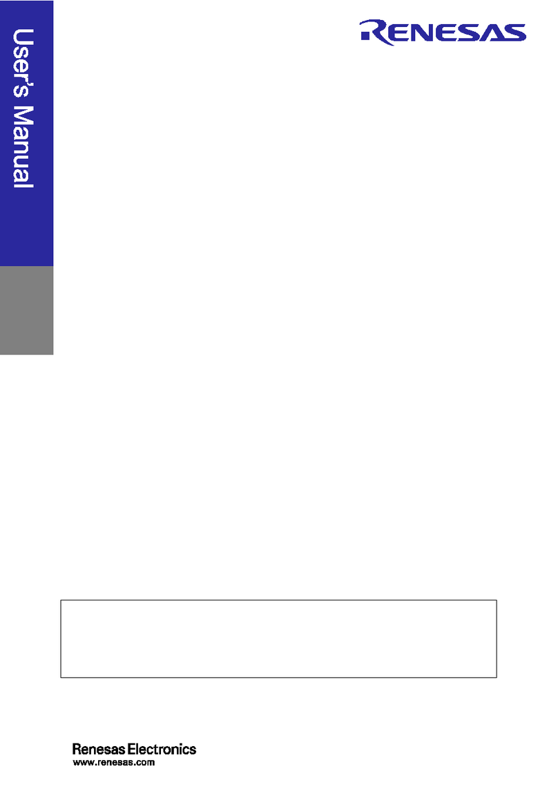 Renesas RL78/D1A User manual