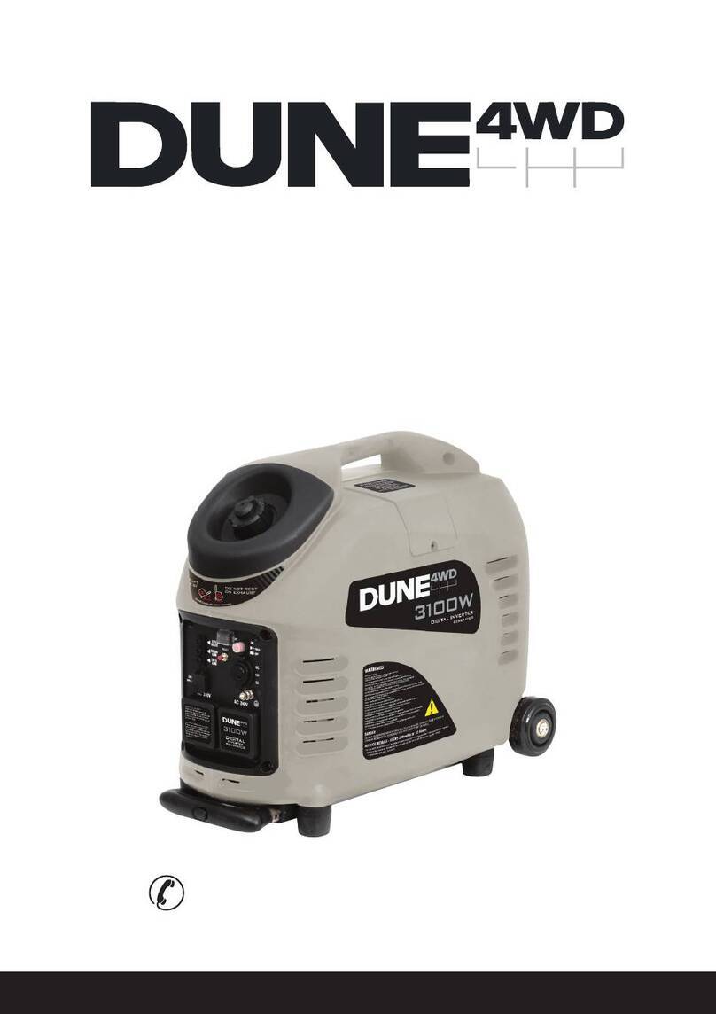 Dune 4WD D3100INVS instruction manual