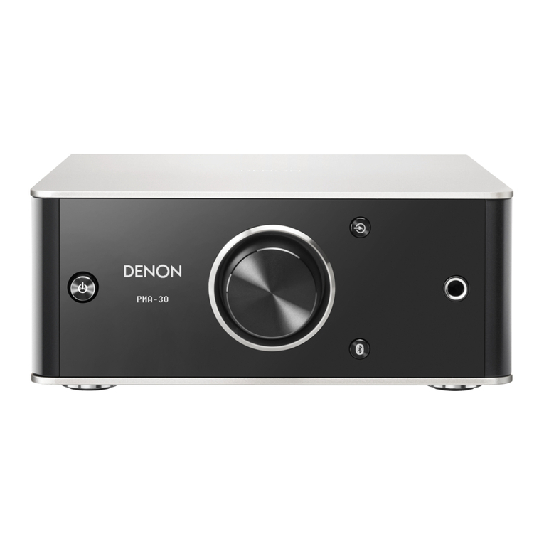 Denon PMA-30 User manual