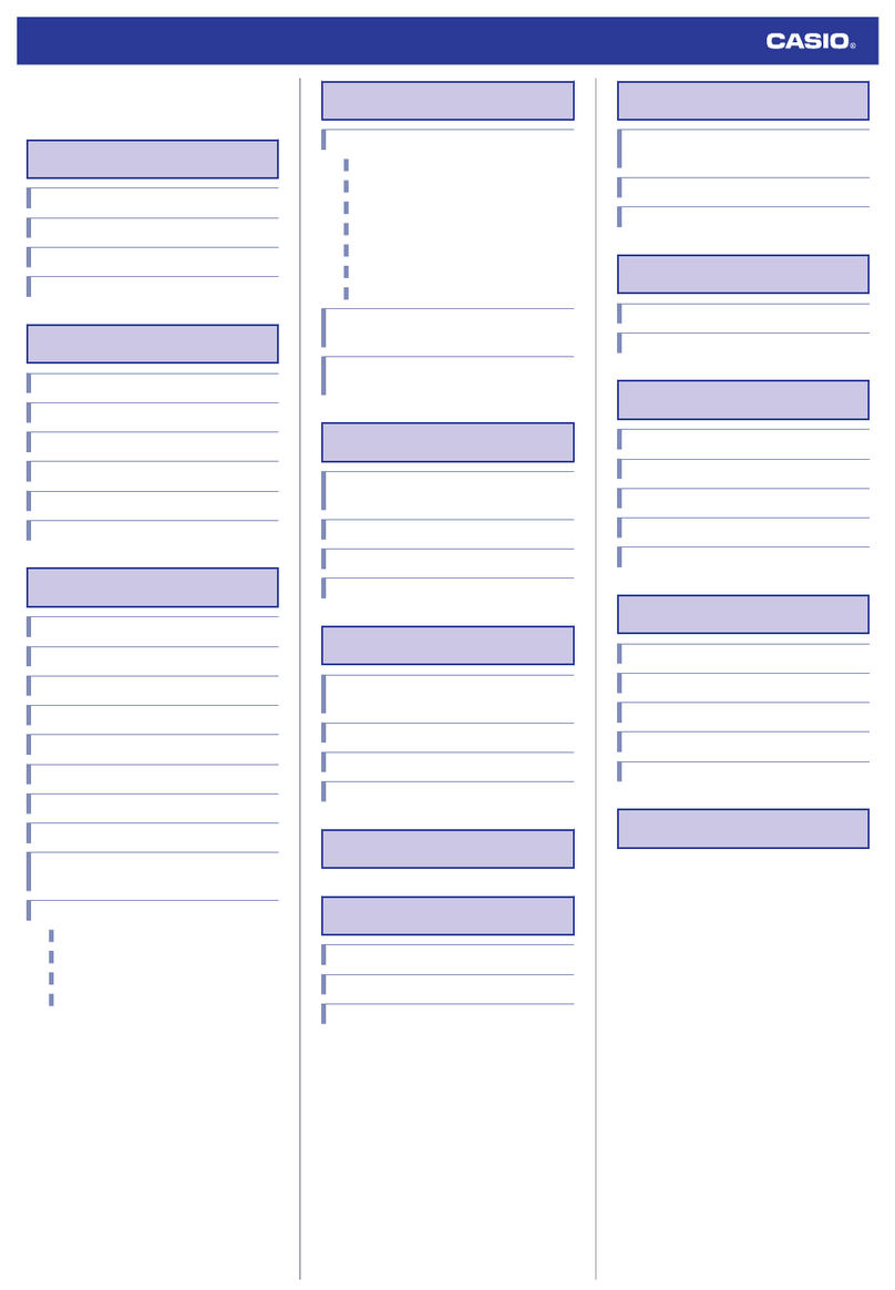 Casio 3542 User manual