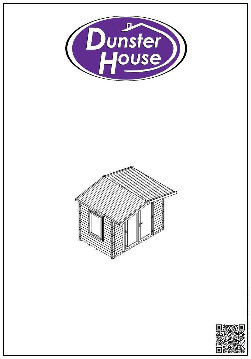 Dunster House AVON PVC E10-3020APVC-45 installation manual Dunster House AVON PVC E10-3020APVC-45 installation manual