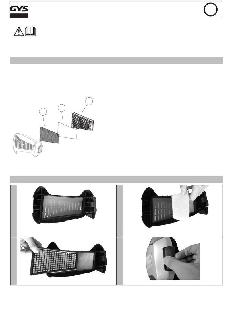 GYS GYSMATIC 5/13 AIR TC XXL User manual GYS GYSMATIC 5/13 AIR TC XXL User manual