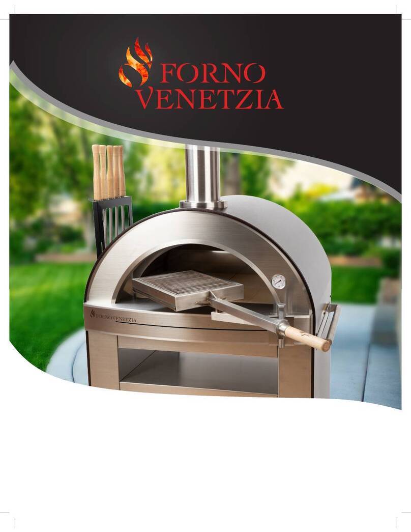 Forno Venetzia FVABraccio-10 Owner's manual and user's guide Forno Venetzia FVABraccio-10 Owner's manual and user's guide