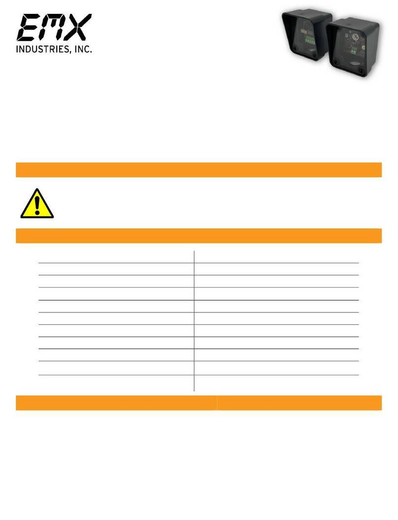 EMX Industries IRB-MON2 User manual EMX Industries IRB-MON2 User manual