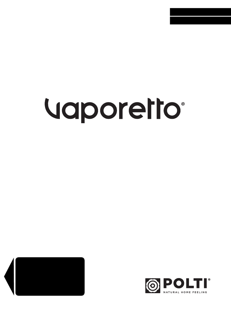 POLTI Vaporetto SMART 40 MOP instruction manual