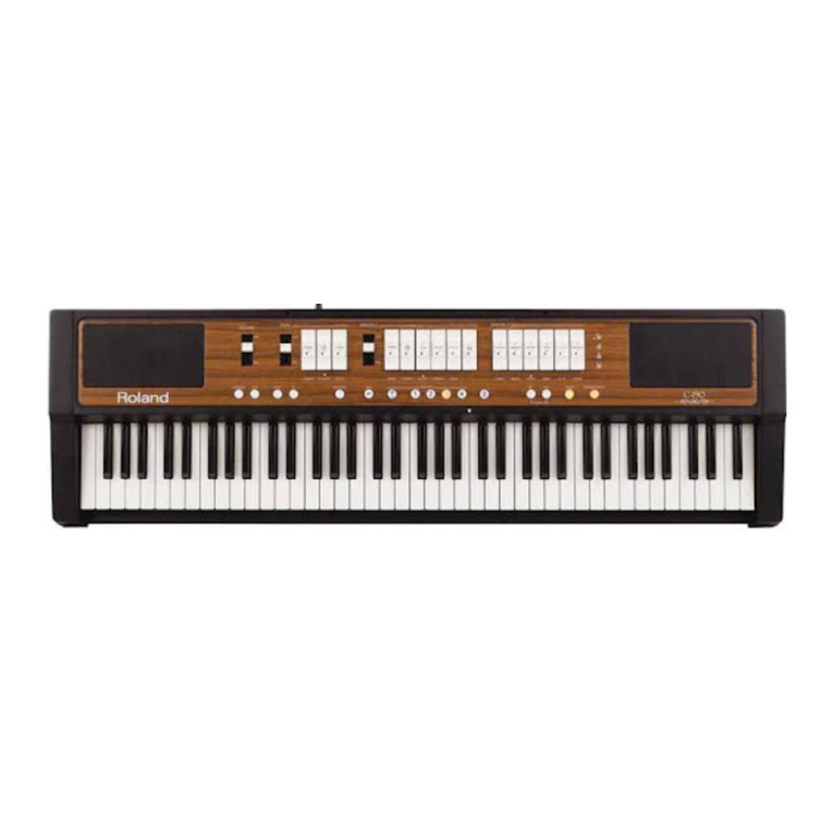 Roland C-190 User manual