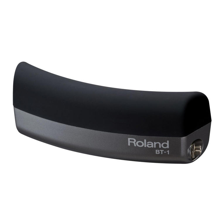 Roland BT-1 User manual