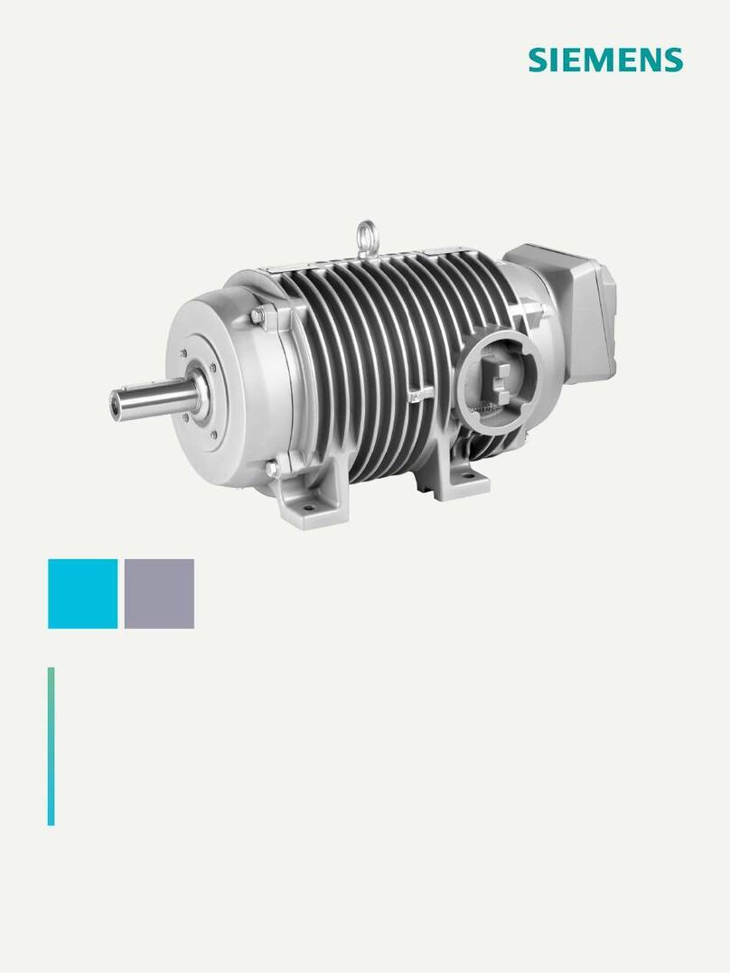 Siemens SIMOTICS DP 1PC1423 User manual