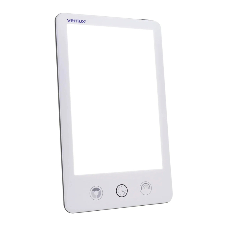 Verilux HappyLight Luxe User manual