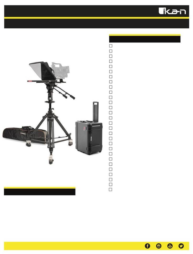 Ikan PT4500W-PEDESTAL-TK User manual Ikan PT4500W-PEDESTAL-TK User manual