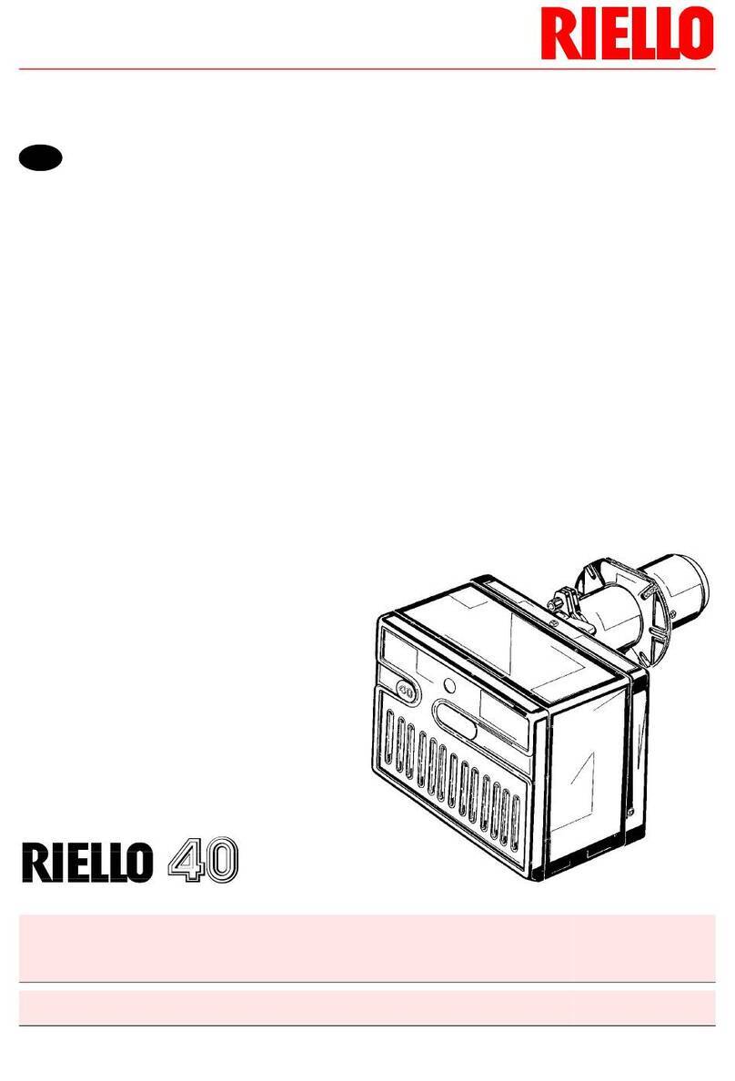 Riello FS5 LME Installation, use and maintenance instructions Riello FS5 LME Installation, use and maintenance instructions