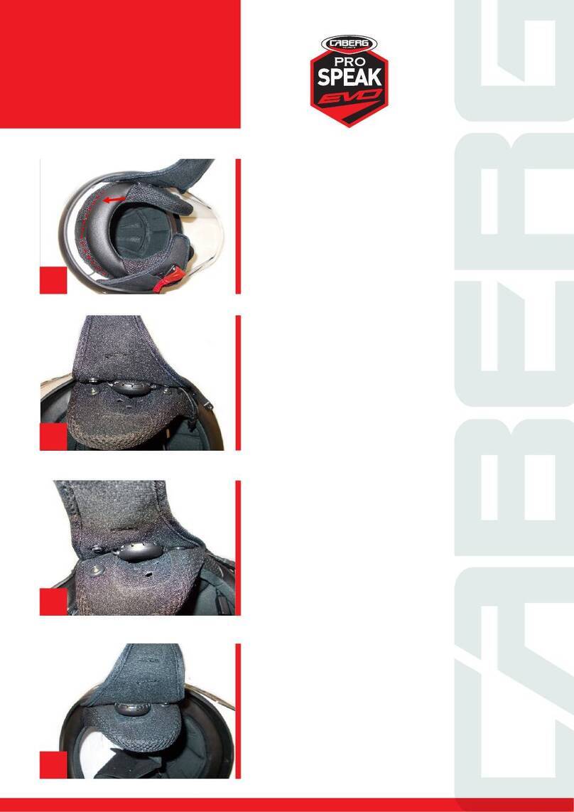 Caberg A9235 PRO SPEAK EVO User manual