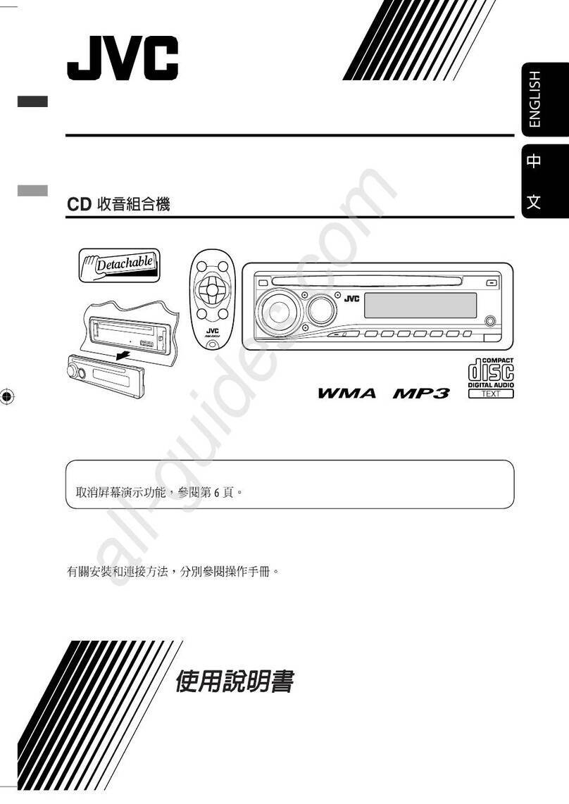 JVC KD-G385 User manual