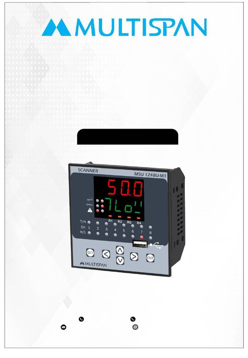 MULTISPAN MSU 1248U-M1 product manual