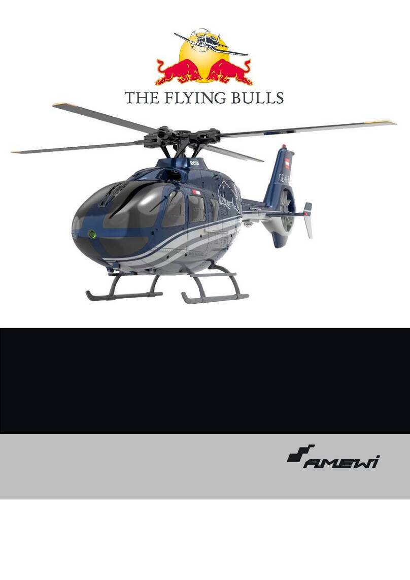 Amewi THE FLYING BULLS EC135 User manual Amewi THE FLYING BULLS EC135 User manual