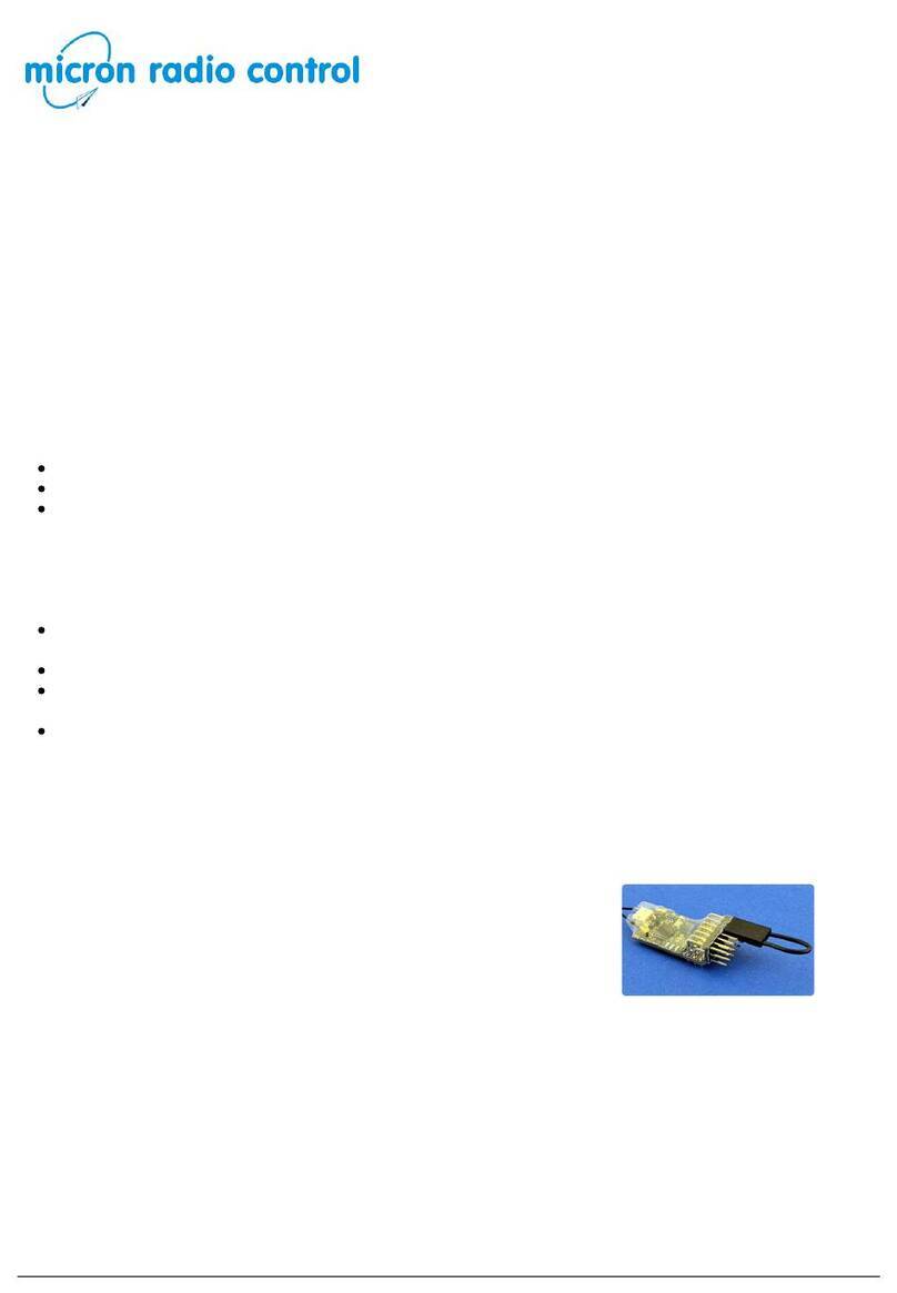 Micron Radio Control MR001d quick start guide