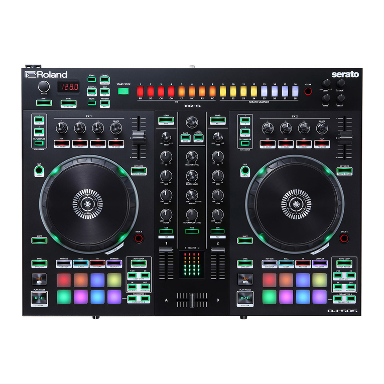 Roland Serato DJ-505 User manual