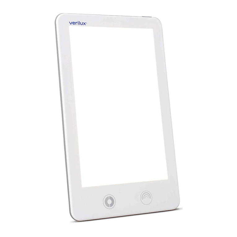 Verilux HappyLight Touch User manual