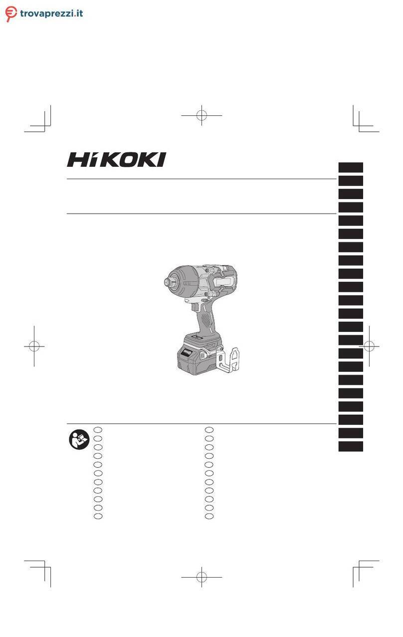 HIKOKI WR 36DBW2 User manual