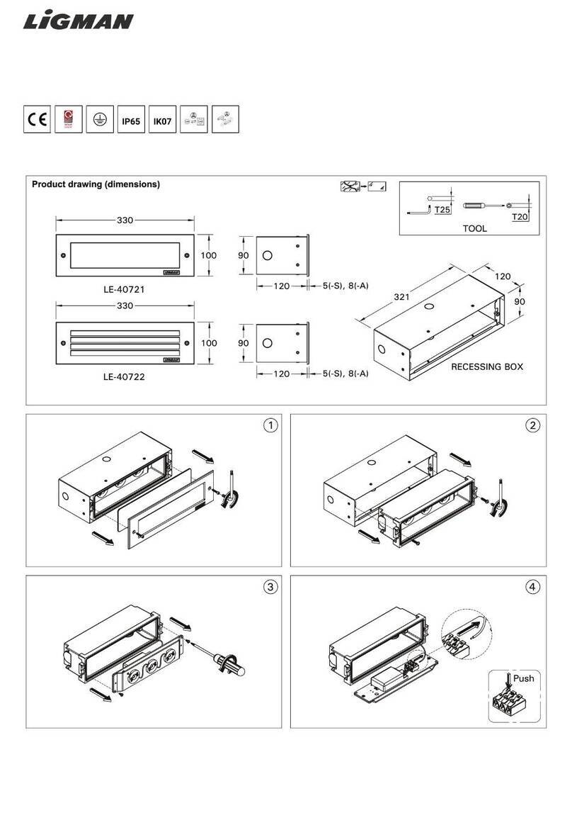 LIGMAN LE-40722-S User manual