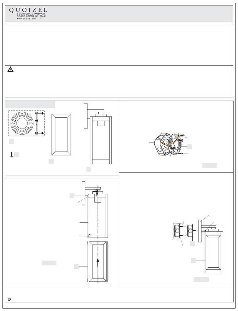 Quoizel WVR8405EK Mounting instructions