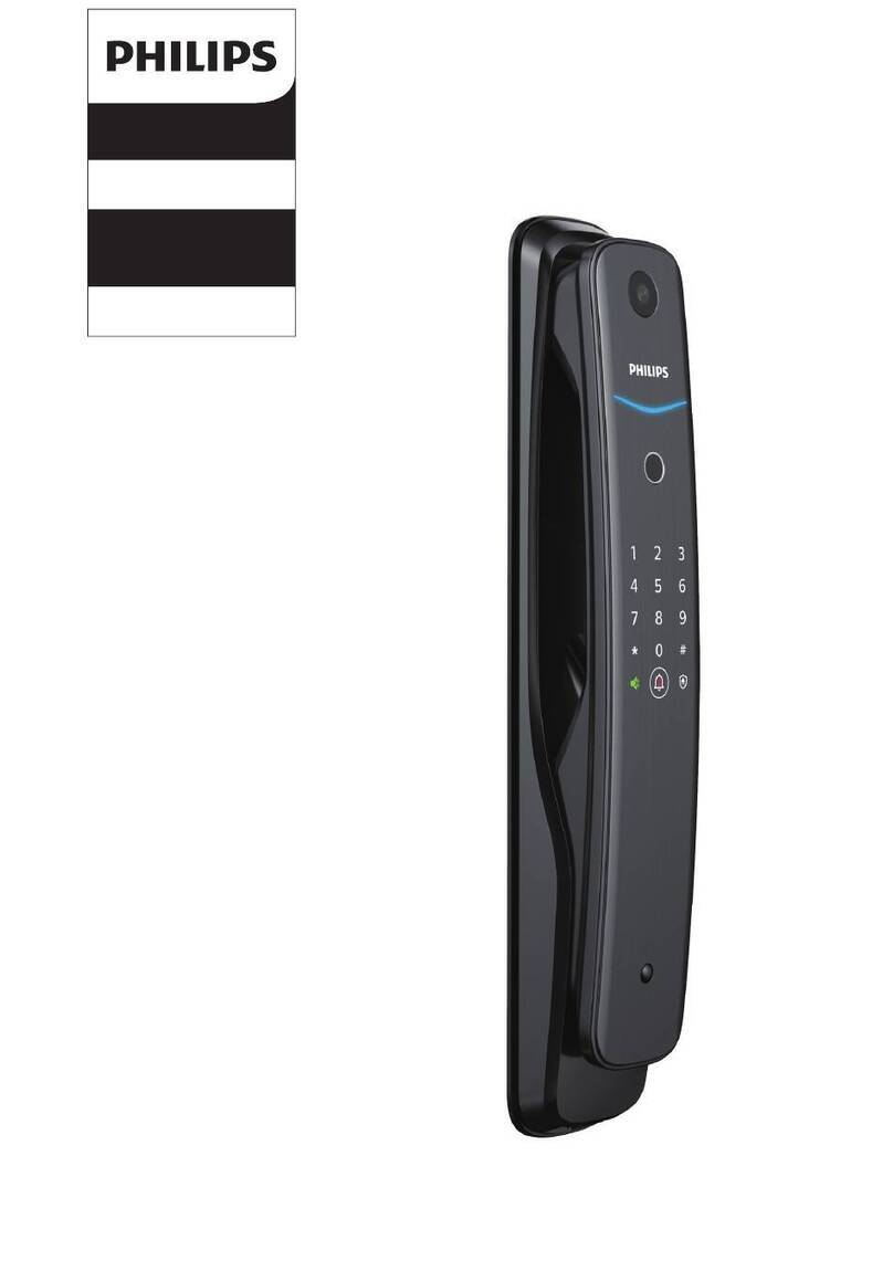 Philips EasyKey DDL702 User manual