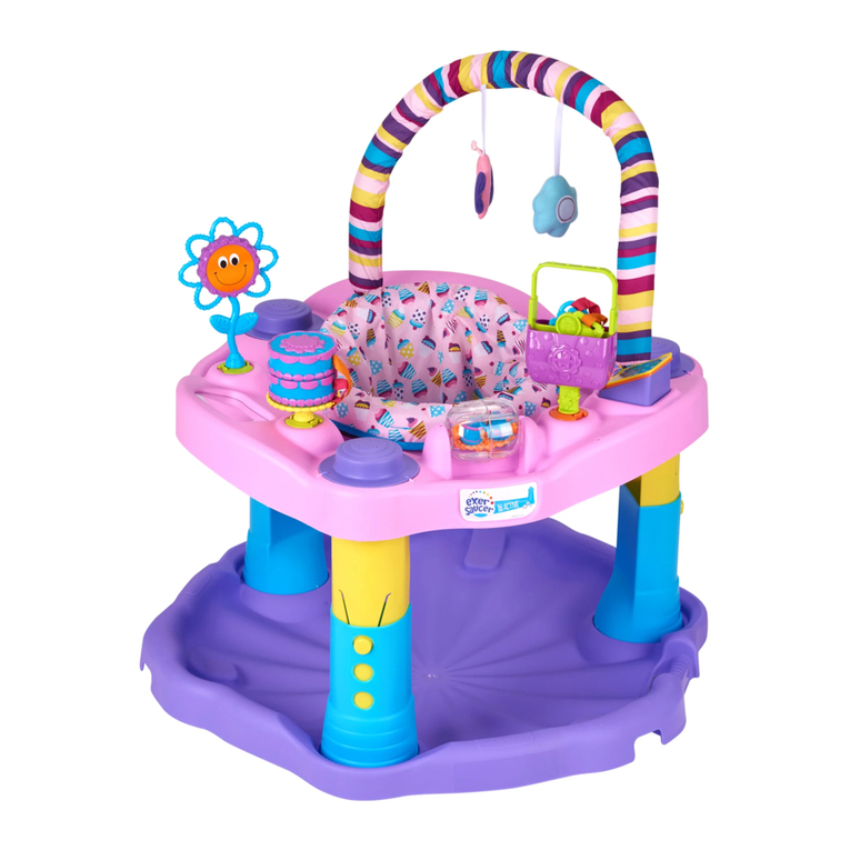 Evenflo Exersaucer Sweet Tea User manual