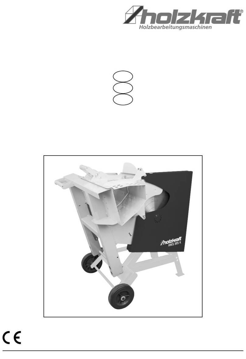holzkraft HWS 505 K Translation from the original instruction manual