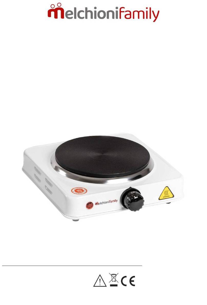 Melchioni COOK 1 user manual