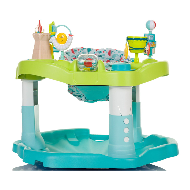 Evenflo Exersaucer Seaside Splash User manual