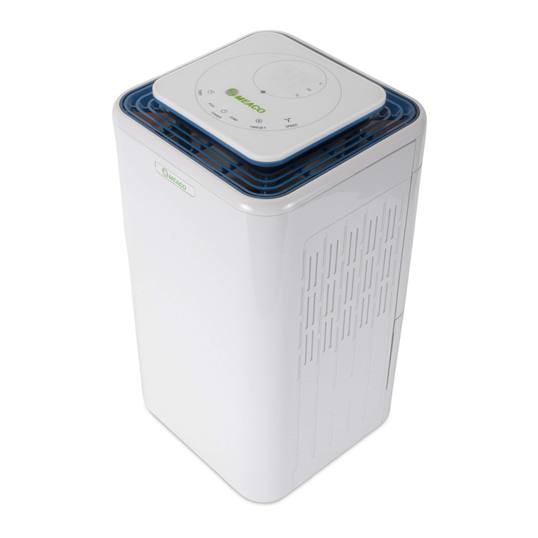 Meaco 12L-AH Dehumidifier User manual