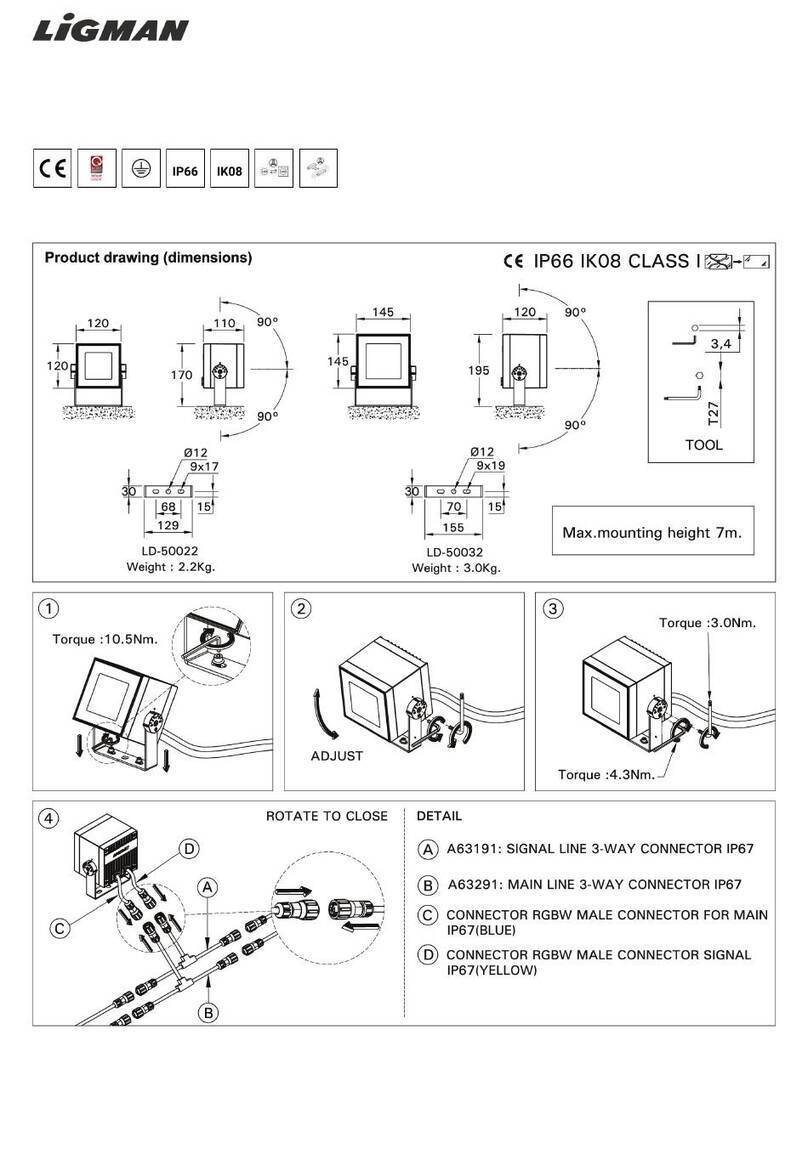 LIGMAN LD-50032 User manual