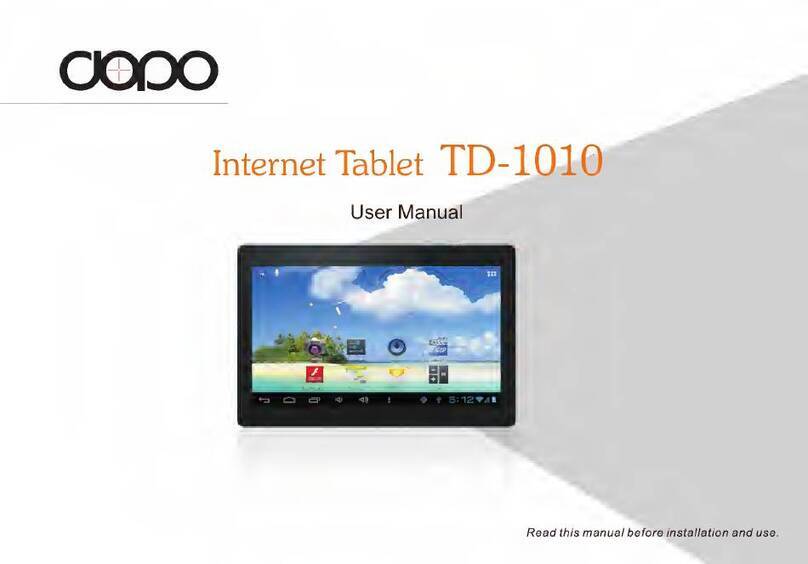 Dopo TD-1010 user manual