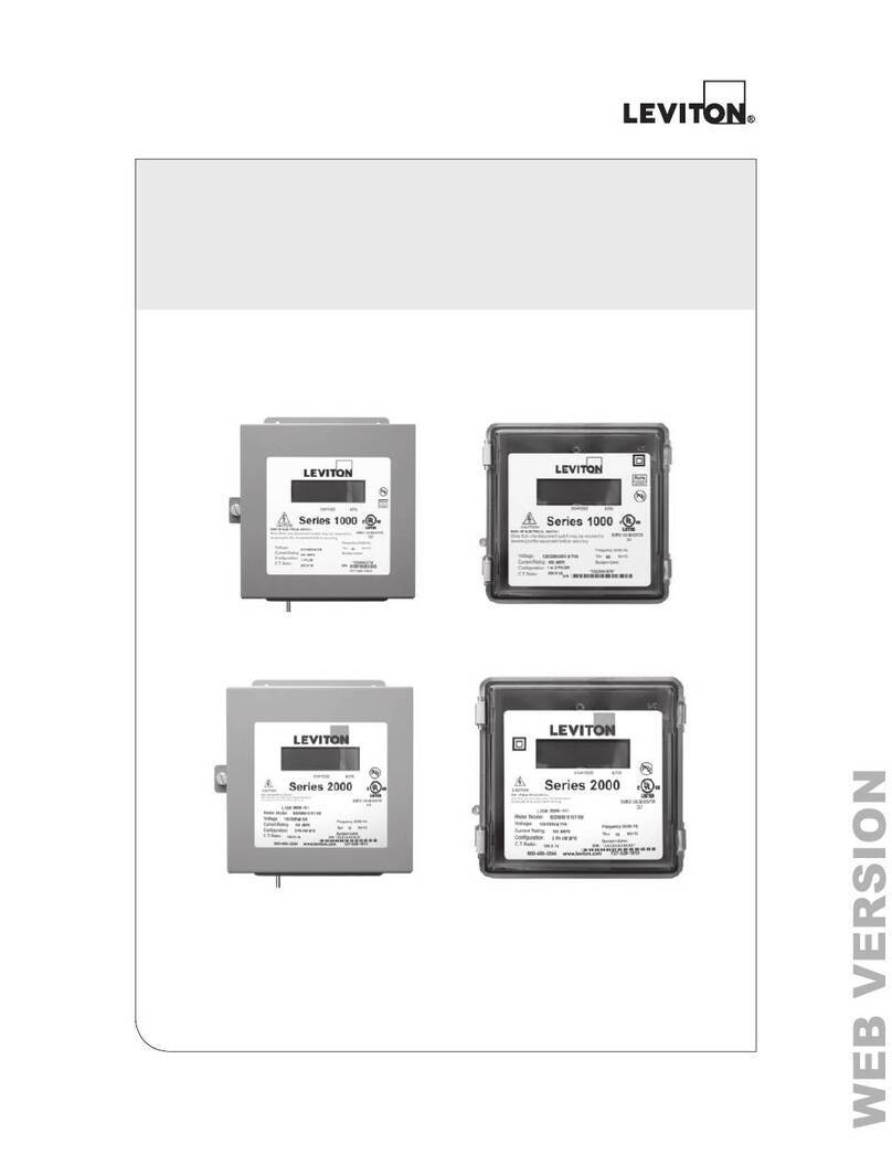 Leviton 2R208-21 User manual